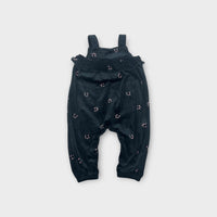 Milky Velour Romper, Size 00