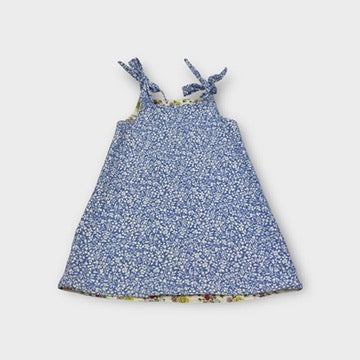Handmade Pinafore Dress, Size 3-4