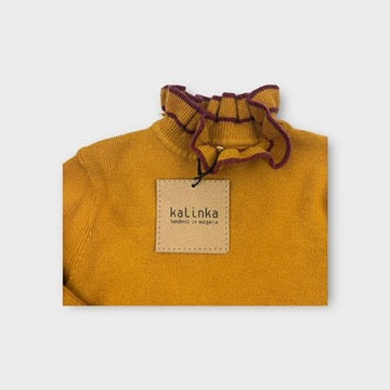 Kalinka Frill Knit Jumper, Size 6