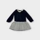 Petit Bateau Nautical Stripe Dress, Size 2