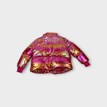 Rock Your Kid Barbie Puffer Jacket, Size 3