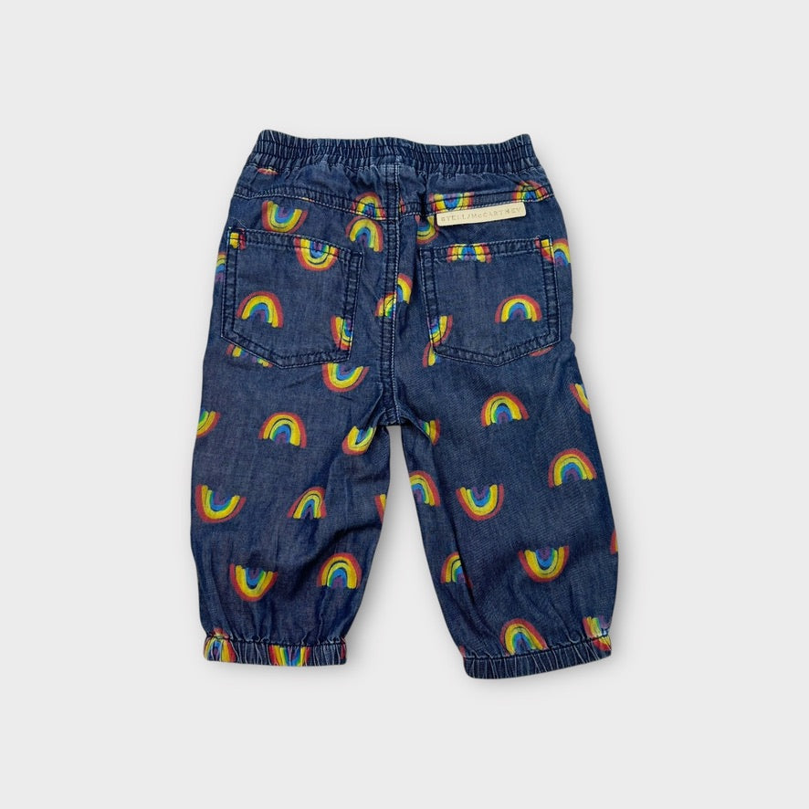 Stella McCartney Kids Rainbow Pants, Size 00