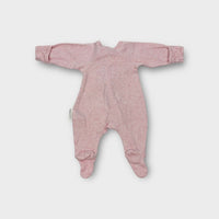Purebaby Pink Marle Onesie, Size NB