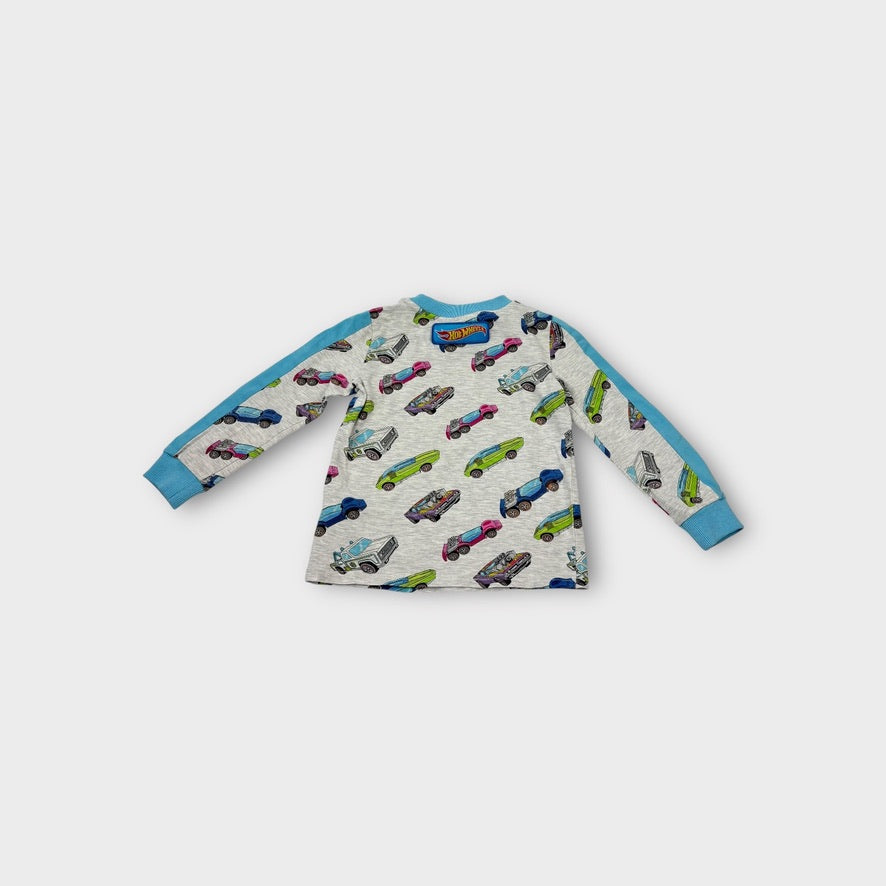 Rock Your Kid Hot Wheels Pyjama Set, Size 4