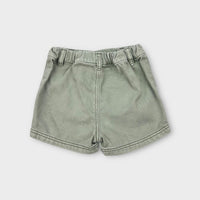 Petit Bateau Green Denim Shorts, Size 0