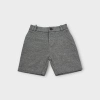 Armani Baby Grey Textured Shorts, Size 0