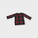 Rock Your Baby Tartan Long Sleeve Top, Size 000