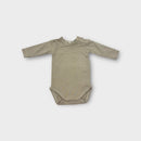 Quincy Mae Long Sleeve Stripe Bodysuit, Size 0000