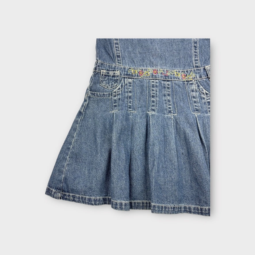 Vintage OshKosh B'Gosh Denim Dress, Size 6