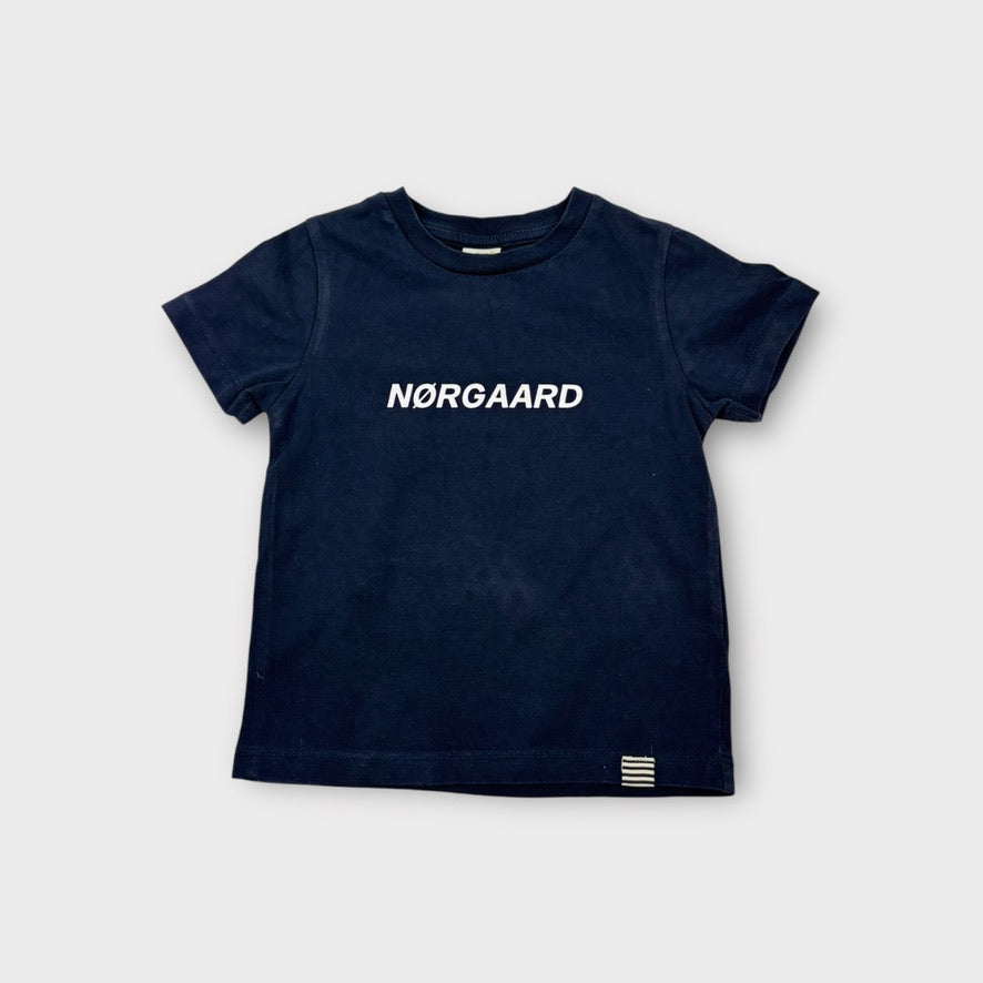 Mads Norgaard Copenhagen Logo T-Shirt, Size 1-2