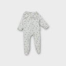 Purebaby White Feather Onesie, Size 000