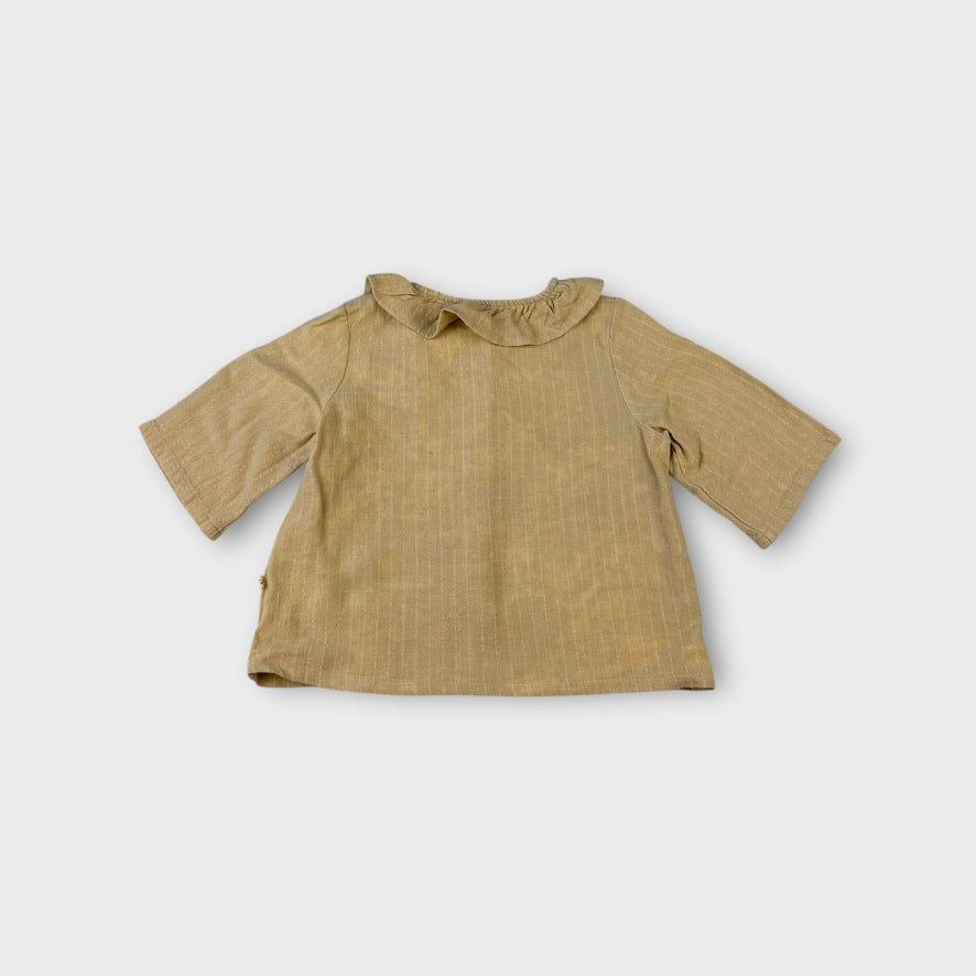 Lil Atelier Linen Set, Size 18M