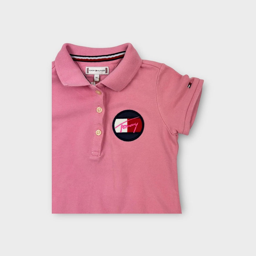 Tommy Hilfiger Pink Polo Dress, Size 1