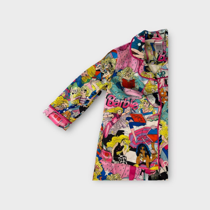 Peter Alexander Satin Barbie Pyjamas, Size 2