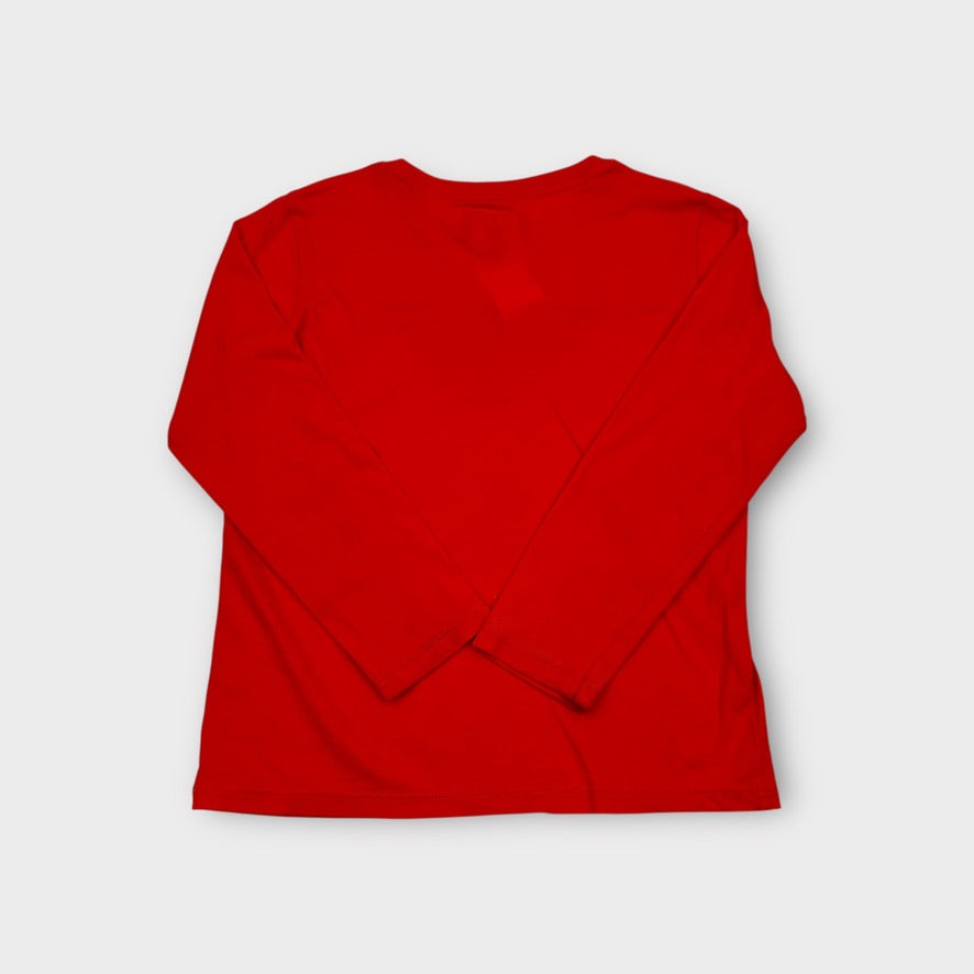 Emporio Armani Logo Long Sleeve Top, Size 7