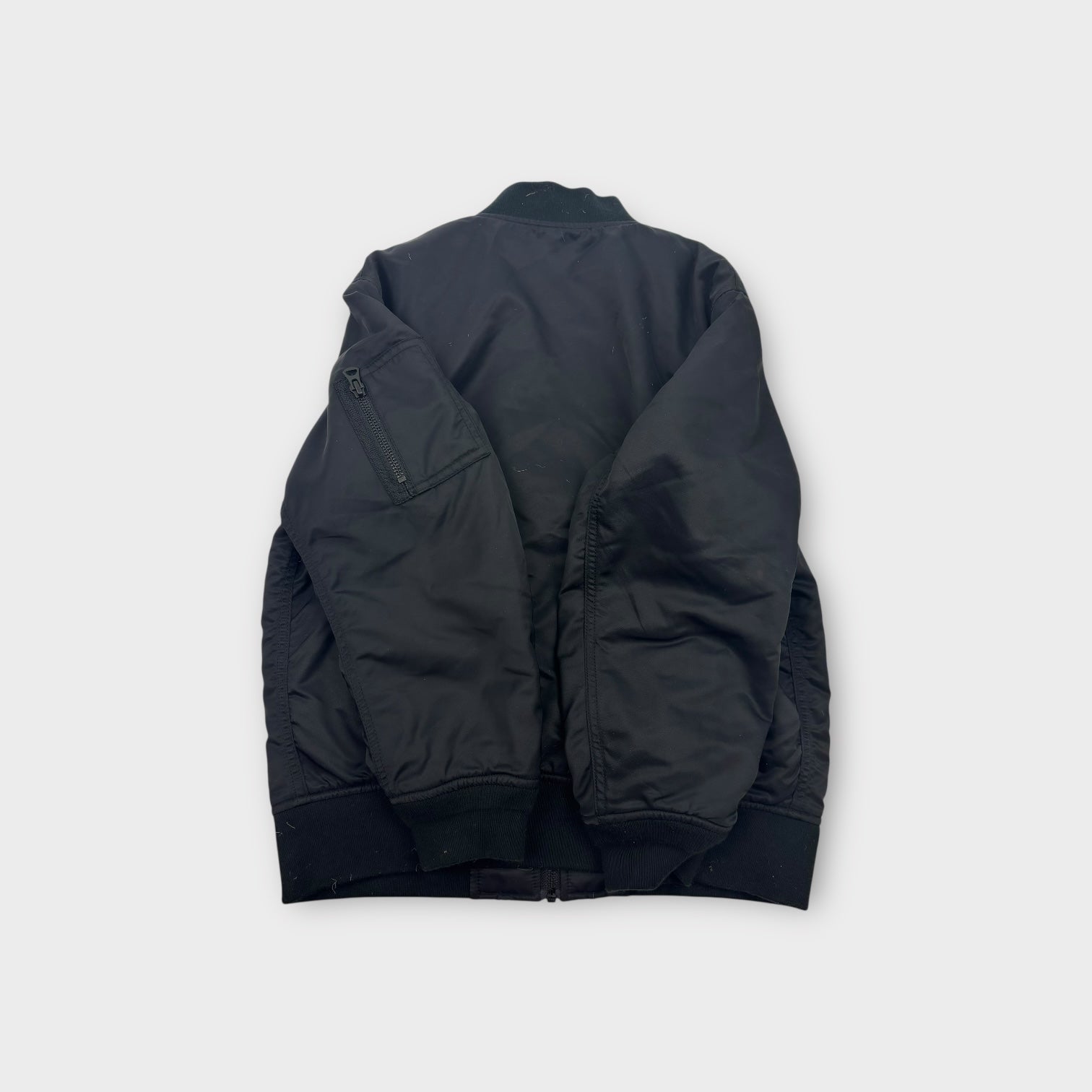 Uniqlo Black Zip Jacket, Size 9-10
