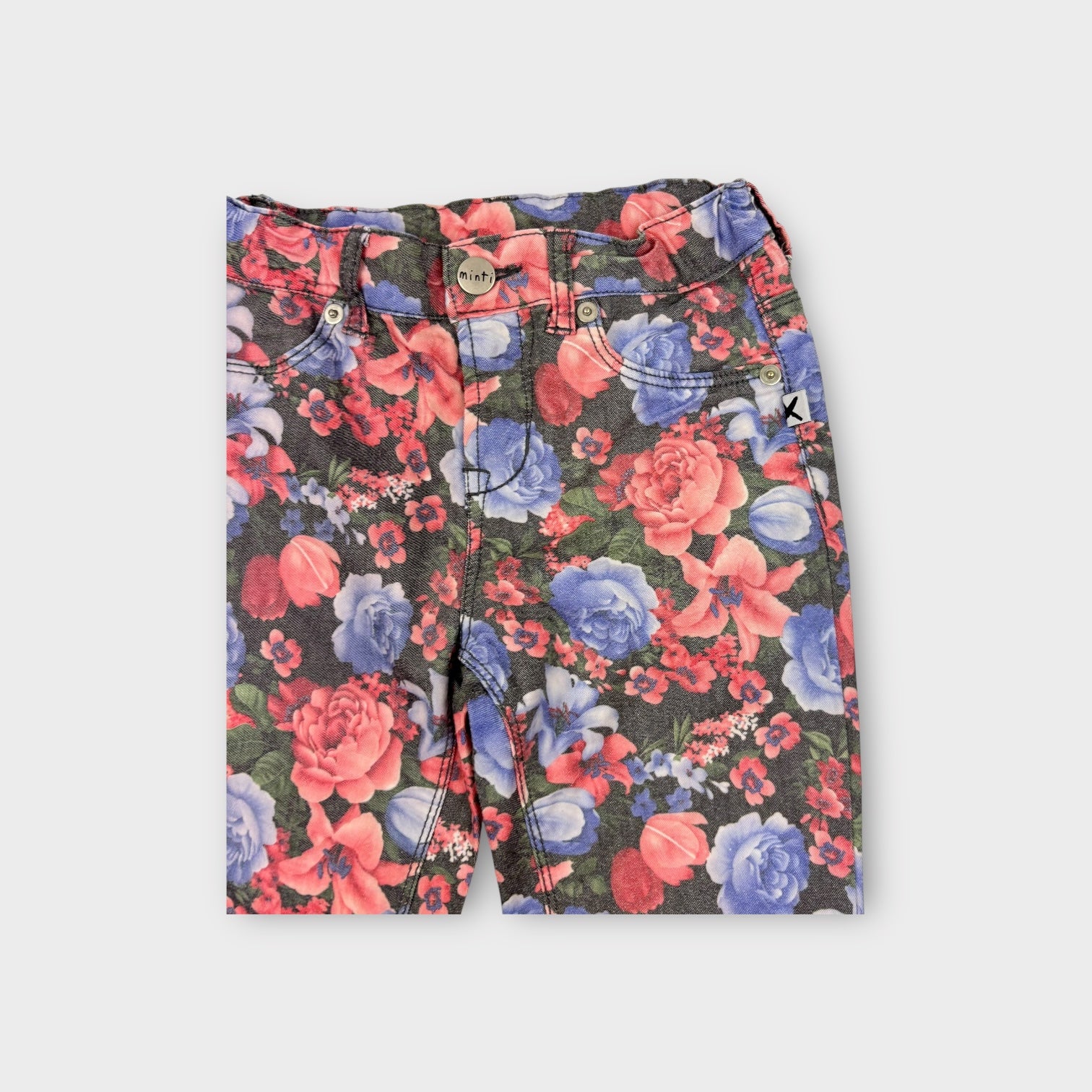 Minti Melbourne Printed Jeans, Size 6