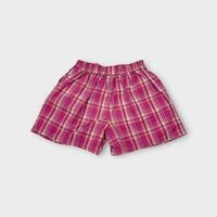Uniqlo Check Print Shorts, Size 6