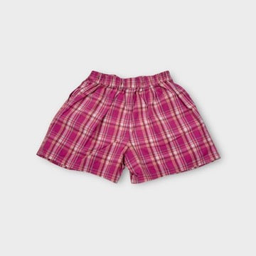 Uniqlo Check Print Shorts, Size 6