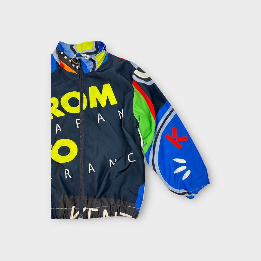 Kenzo Logo Windbreaker, Size 6