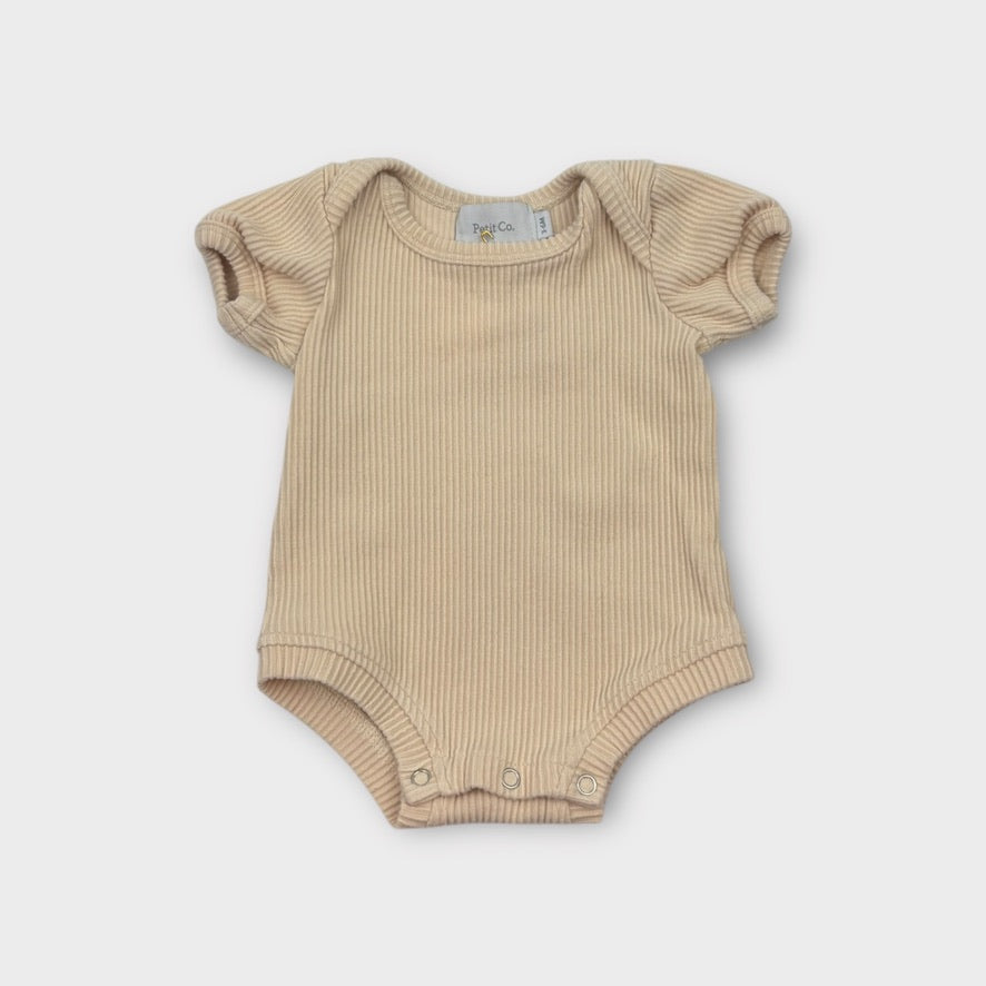 Petit Co Ribbed Bodysuit, Size 00