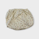 Jamie Kay White Floral Bloomers, Size 3
