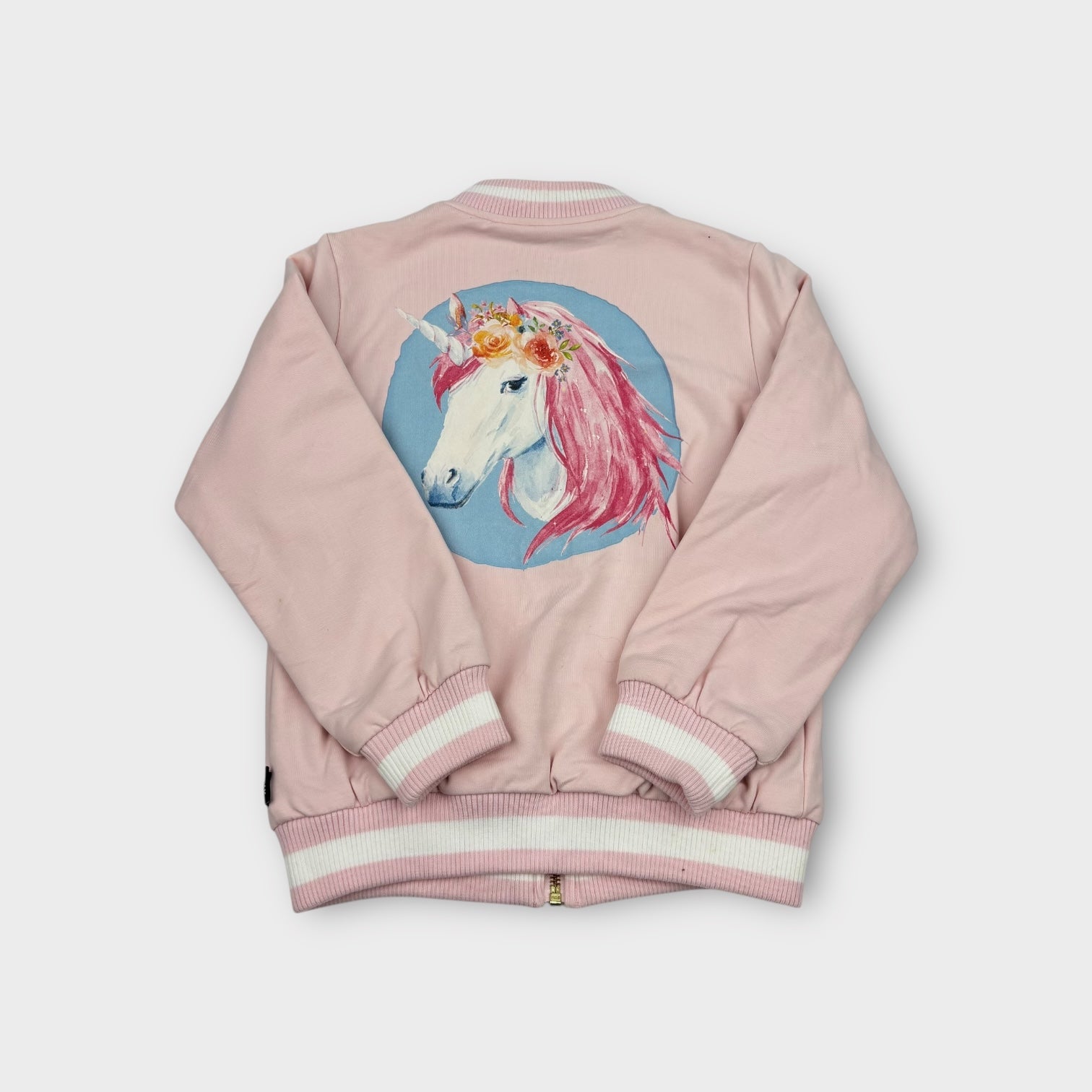Rock Your Kid Unicorn Bomber Jacket, Size 6