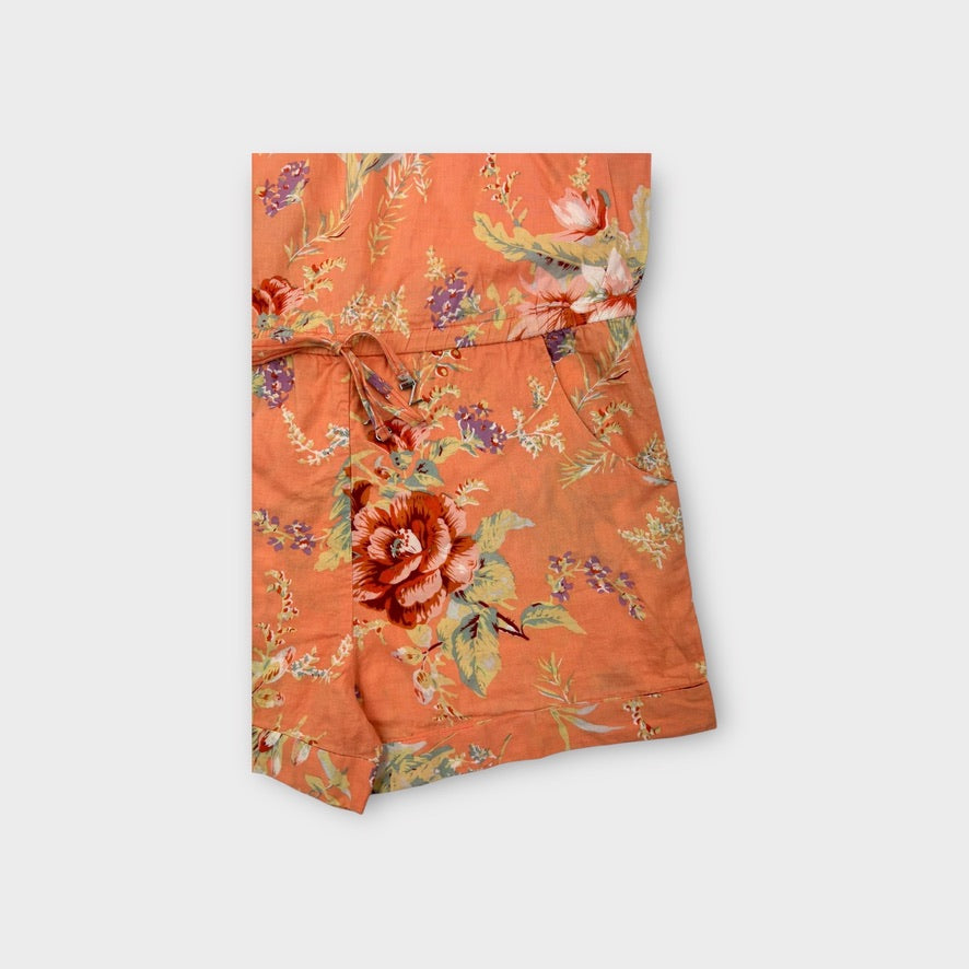 Zimmermann Floral Playsuit, Size 8