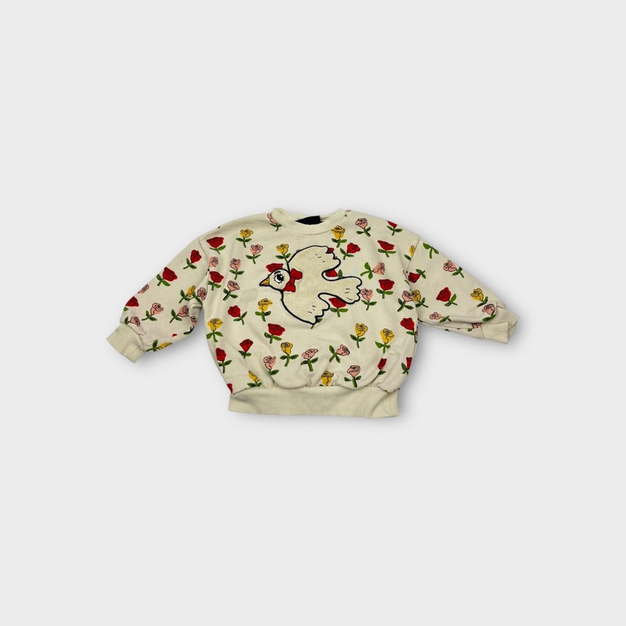 Mini Rodini Rose Jumper, Size 2