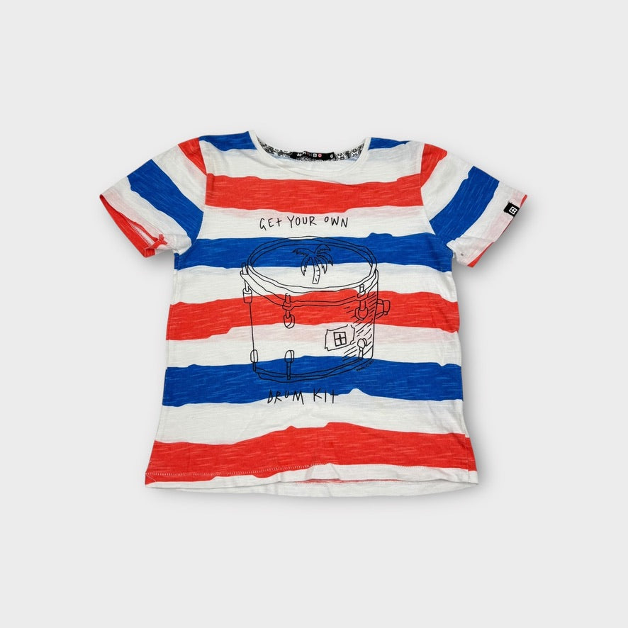 Ksubi Drum Print Top, Size 6