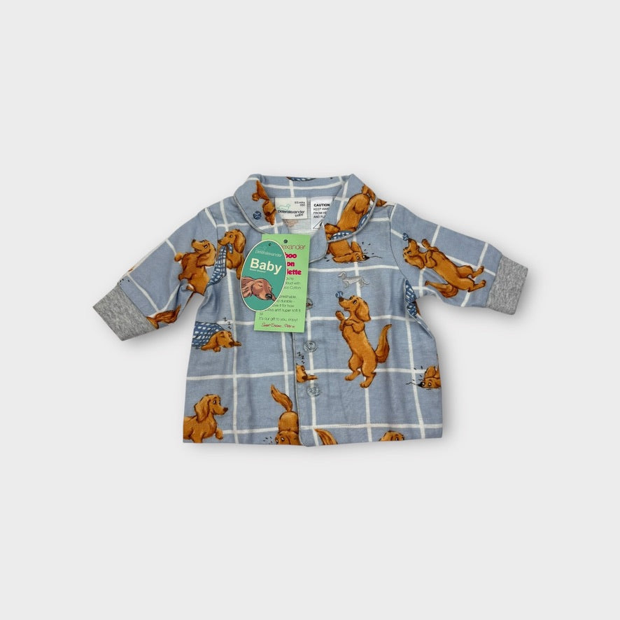 Peter Alexander Flannel Dog Pyjamas, Size 000