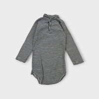 Petit Bateau Stripe Bodysuit, Size 0