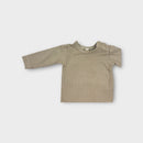 Quincy Mae Long Sleeve Stripe Bodysuit, Size 0000
