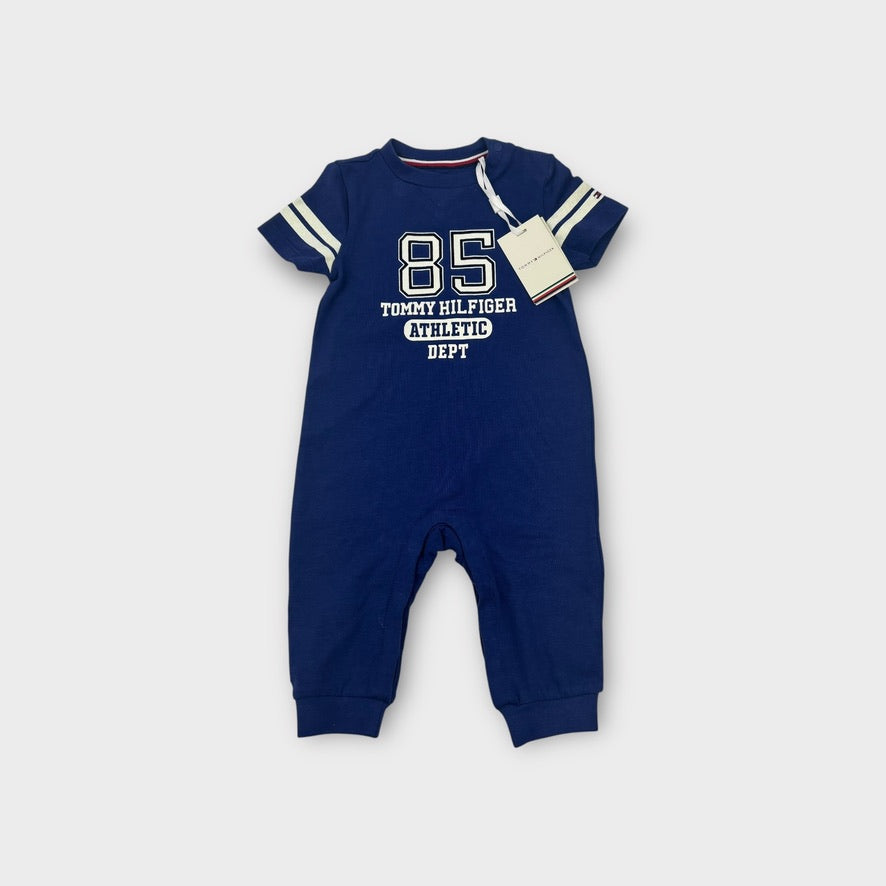 Tommy Hilfiger Sport Stripe Onesie, Size 00