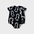 Rock Your Baby Dinosaur Romper, Size 1