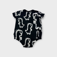 Rock Your Baby Dinosaur Romper, Size 1