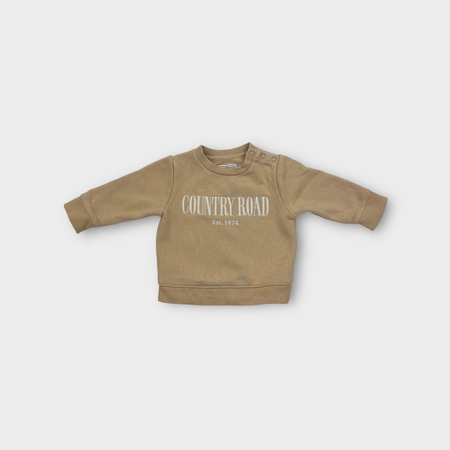 Country Road Logo Jumper, Size 00