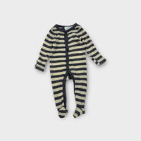 Milly & Milo Merino Stripe Onesie, Size 000