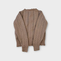 Jamie Kay Open Knit Cardigan, Size 2