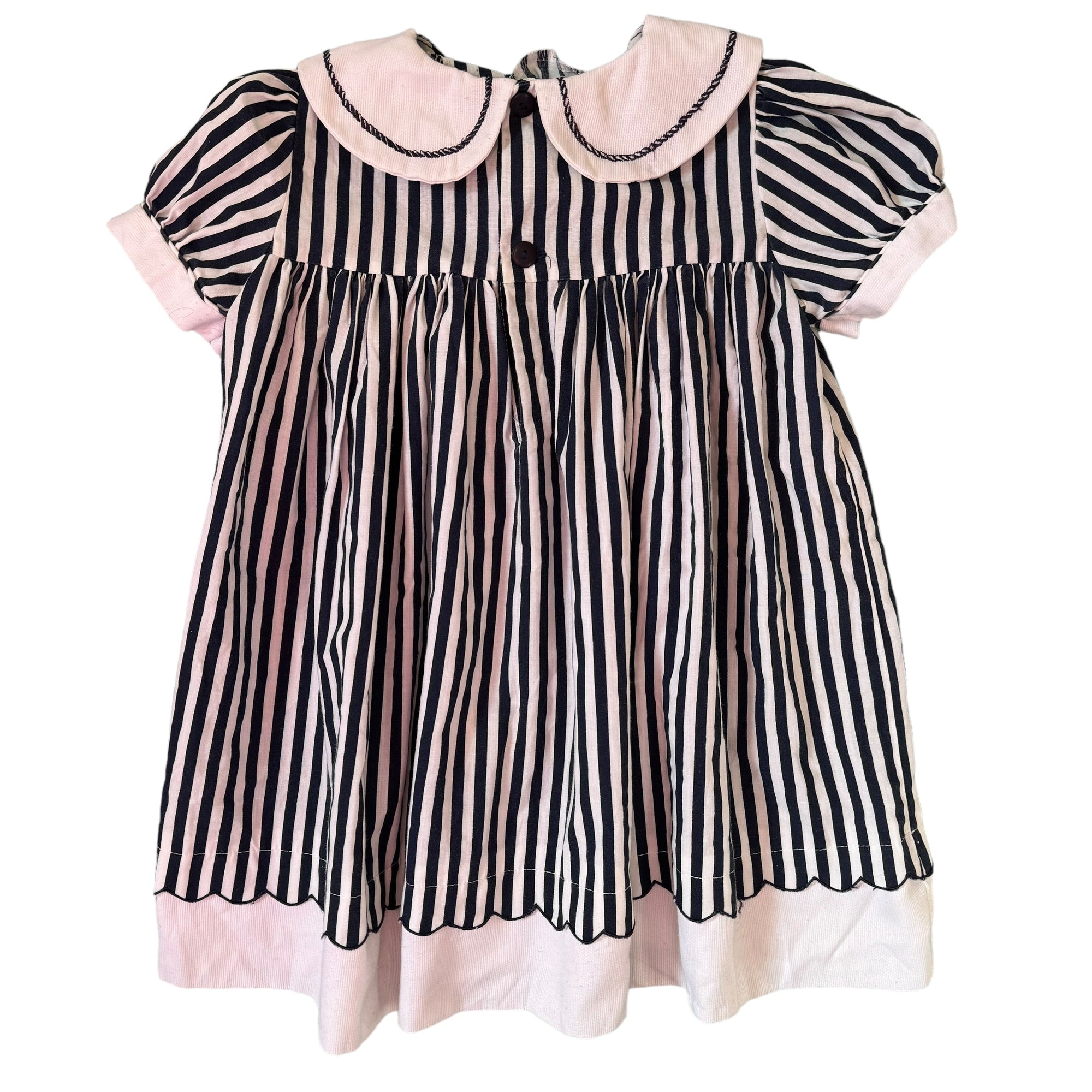Vintage Stripe Dress, Size 2