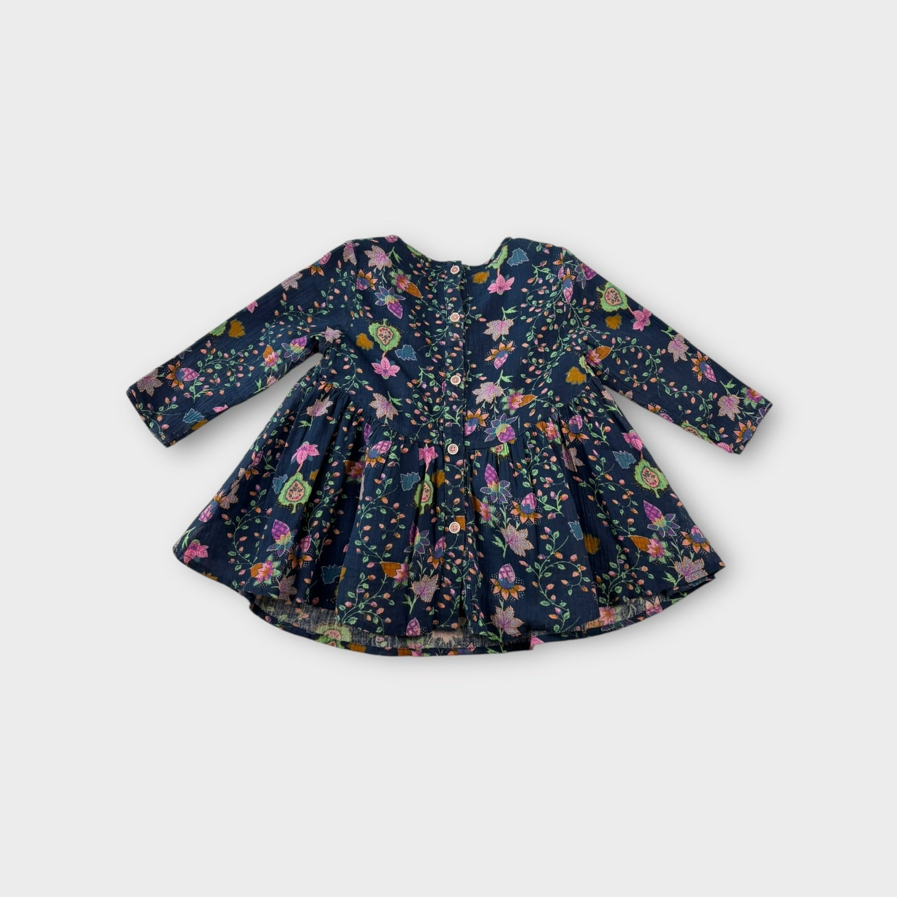 Louise Misha Floral Tassel Dress, Size 2