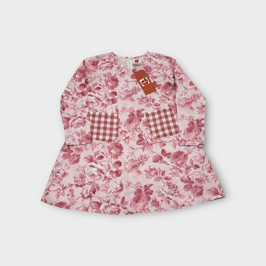 Oobi Floral Smock Dress, Size 7