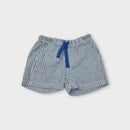Purebaby Blue Stripe Shorts, Size 000