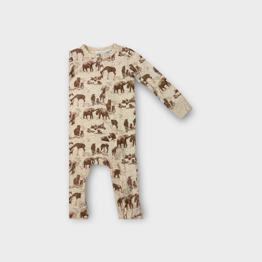 Milky Safari Onesie, Size 1