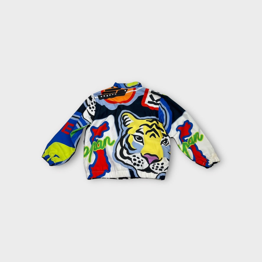 Kenzo Logo Windbreaker, Size 6