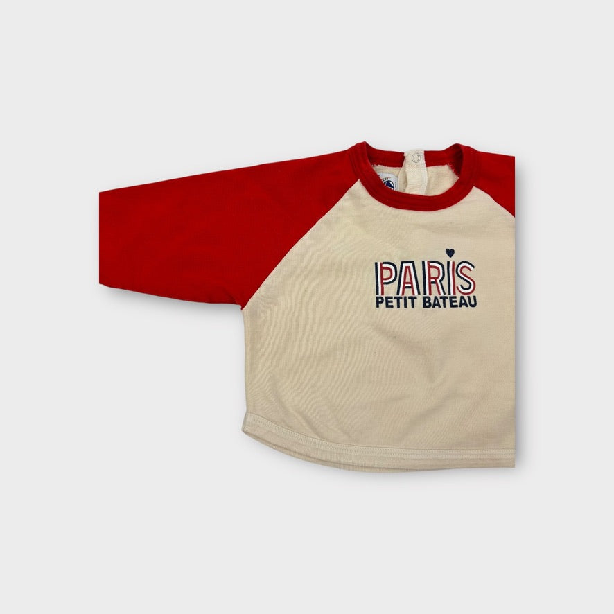 Petit Bateau Paris Top, Size 0