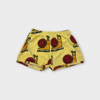 Hugo Loves Tiki Escargot Shorts, Size 12