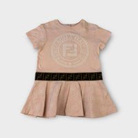Fendi Logo Dress, Size 18M