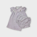 Ralph Lauren Purple Stripe Set, Size 000