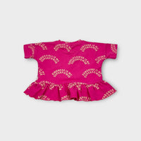 Olive and the Captain Ruffle Tee, Size 2